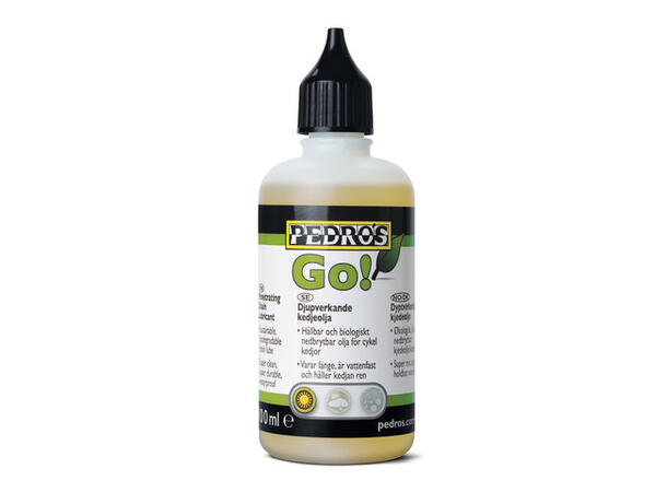 Pedro's GO! 100ml 12-stk = 72,- pr.stk 